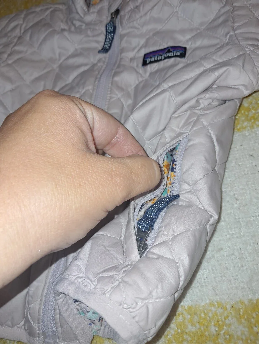 Patagonia brand Little girls size 2t down jacket